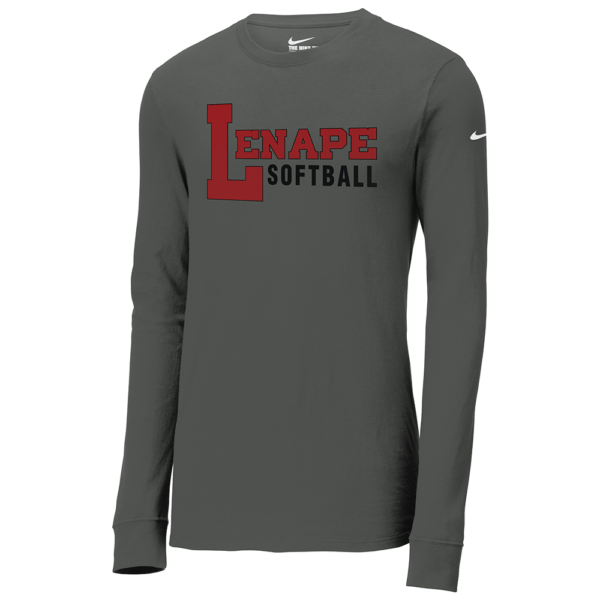 Nike Dri-FIT Cotton/Poly Long Sleeve Tee - Image 3