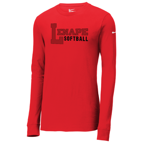 Nike Dri-FIT Cotton/Poly Long Sleeve Tee - Image 2